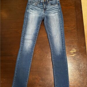 BKE Women's Skinny Jeans in Faded Blue